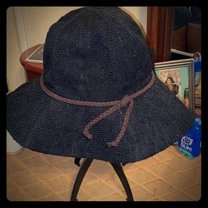 Woven beach hat